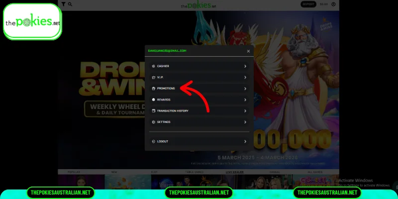 Overview of the Incentive Framework at The Pokies